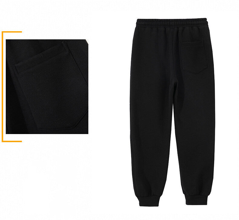Fleece Men's Sweatpants Fashion Plus Size Sports