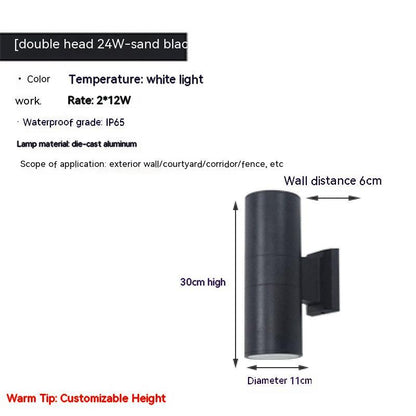 Waterproof Up And Down Spotlight