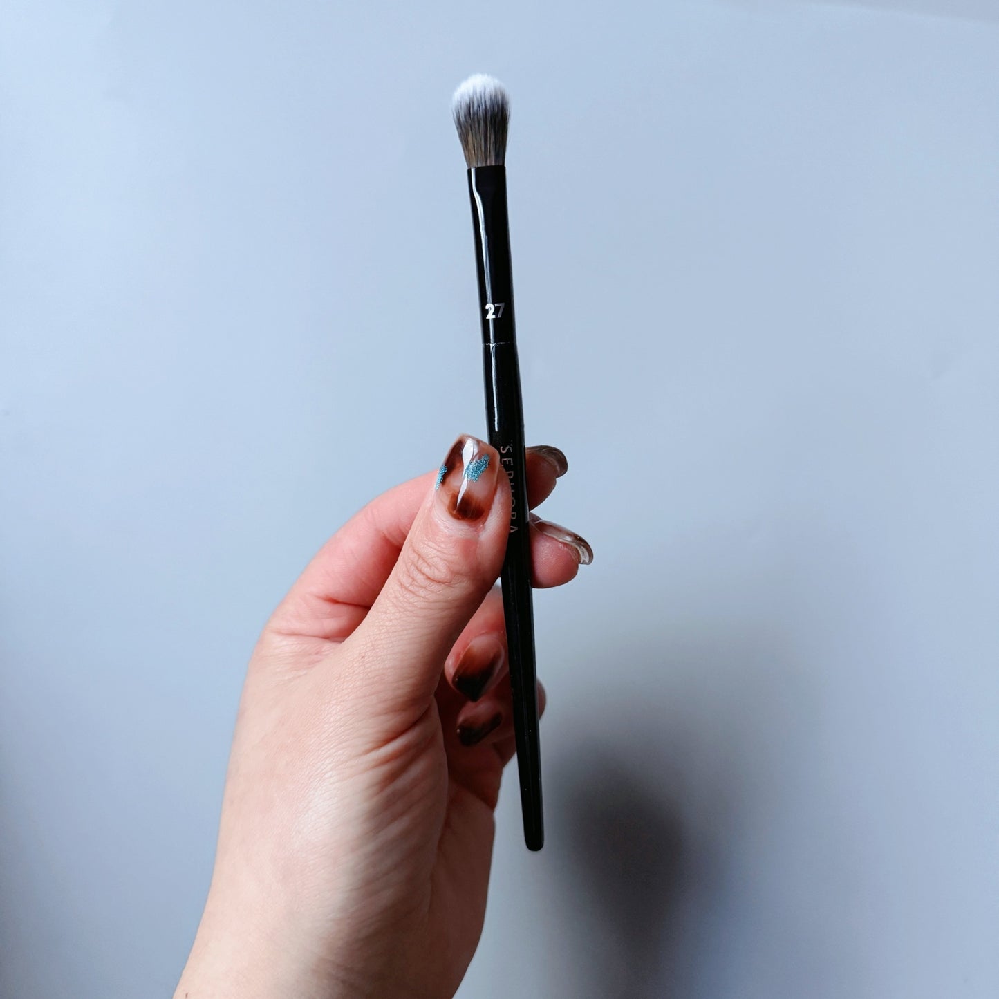 Lotus Series Foundation Eye Shadow Face Powder Repair Double-ended Makeup Brush