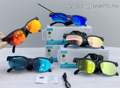 AI-Powered Bluetooth Earphone Glasses for Smart Translation and Clear Communication