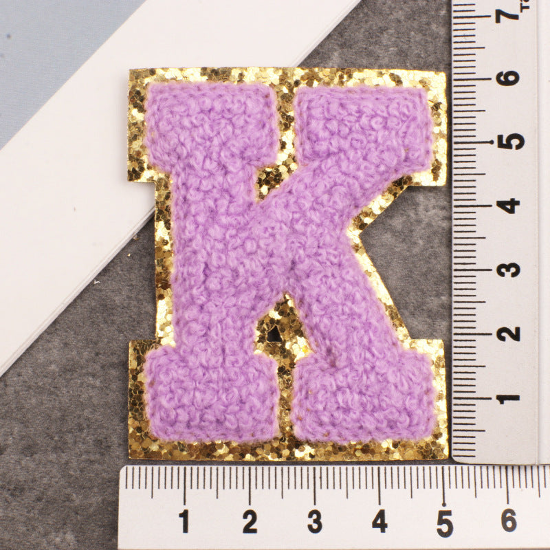 26 Letter Clothing Patch Embroider