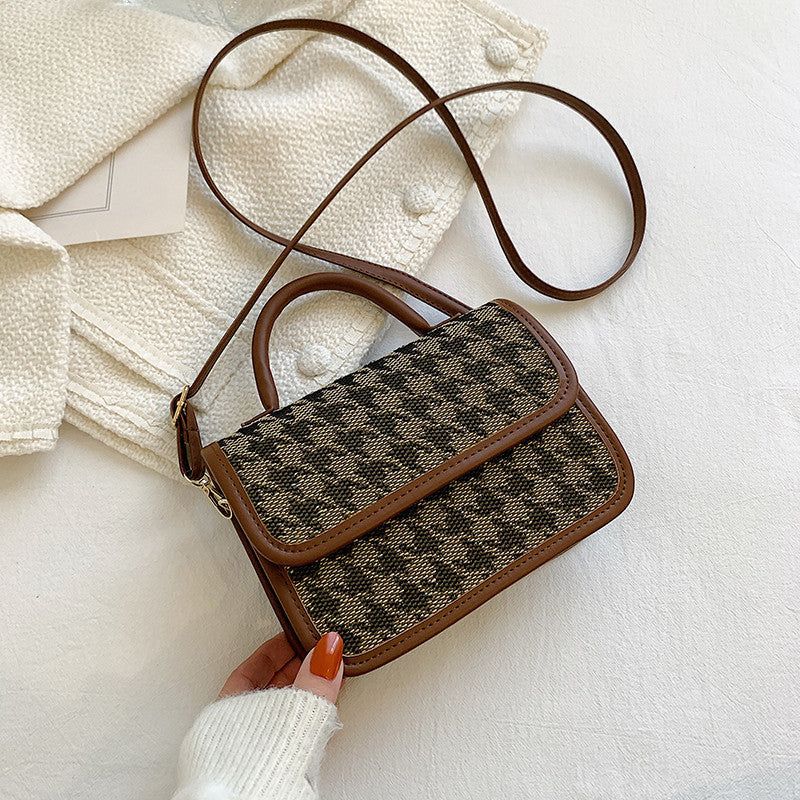 Personalized Leopard Print Small Bag Female Fashion Simple Retro