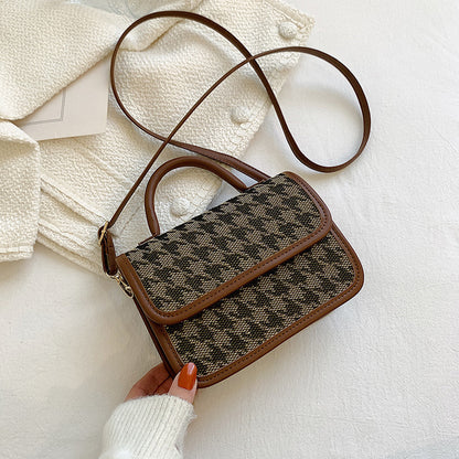 Personalized Leopard Print Small Bag Female Fashion Simple Retro