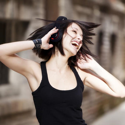 Bluetooth Headset Sports Built-in TF Card Bilateral Stereo