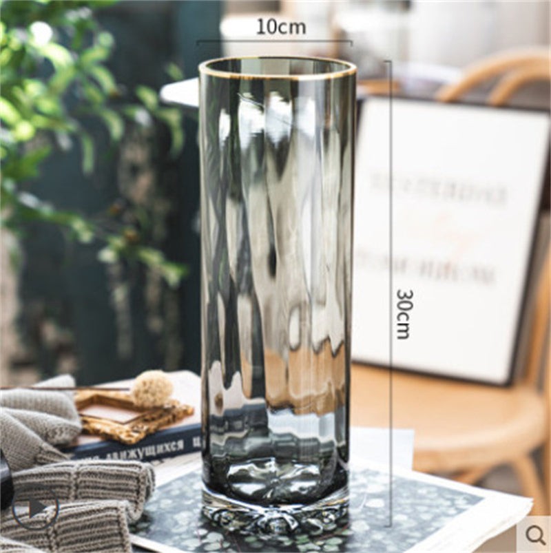 Creative Minimalist Transparent Glass Vase Ornaments