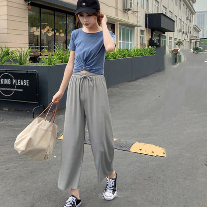 Women's Wide-leg Pants Summer Loose Plus Size