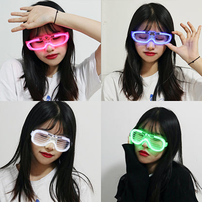 Nightclub Glow Party Weird Birthday Glasses