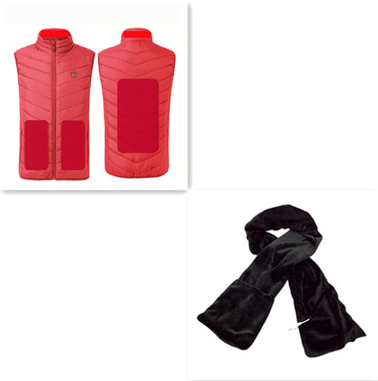 Graphene electric heating vest