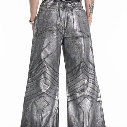 Design Dark Knight Wide-leg Pants