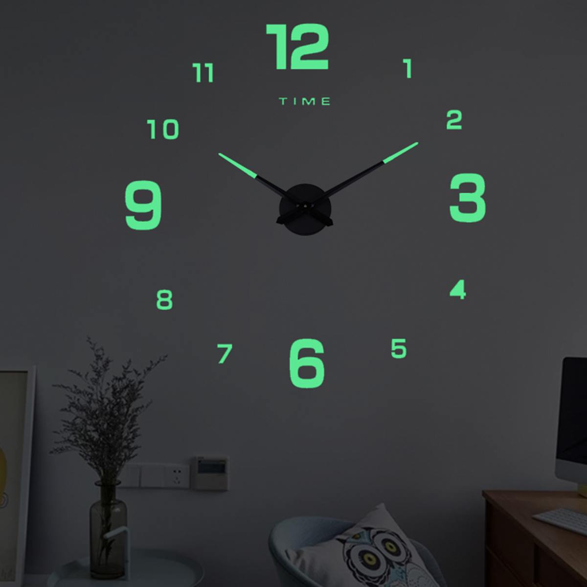 Mirror Living Room Creative Wall Clock Product Decoration
