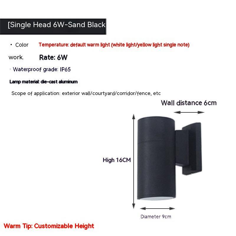 Waterproof Up And Down Spotlight