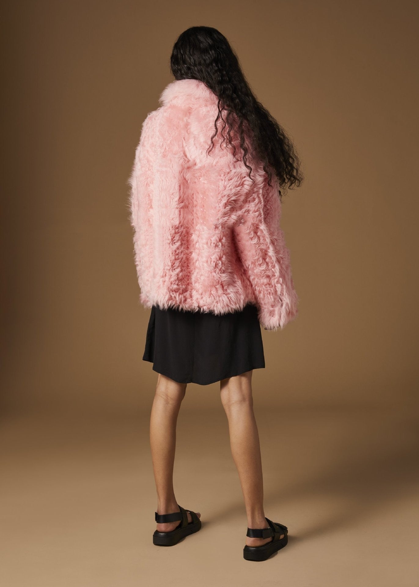 Lamb Wool Coat Women's Clothing