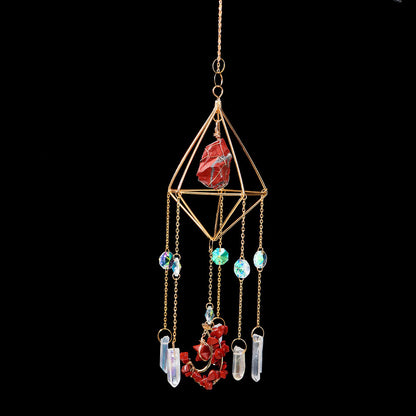 Natural Stone Amethyst Powder Crystal Decoration