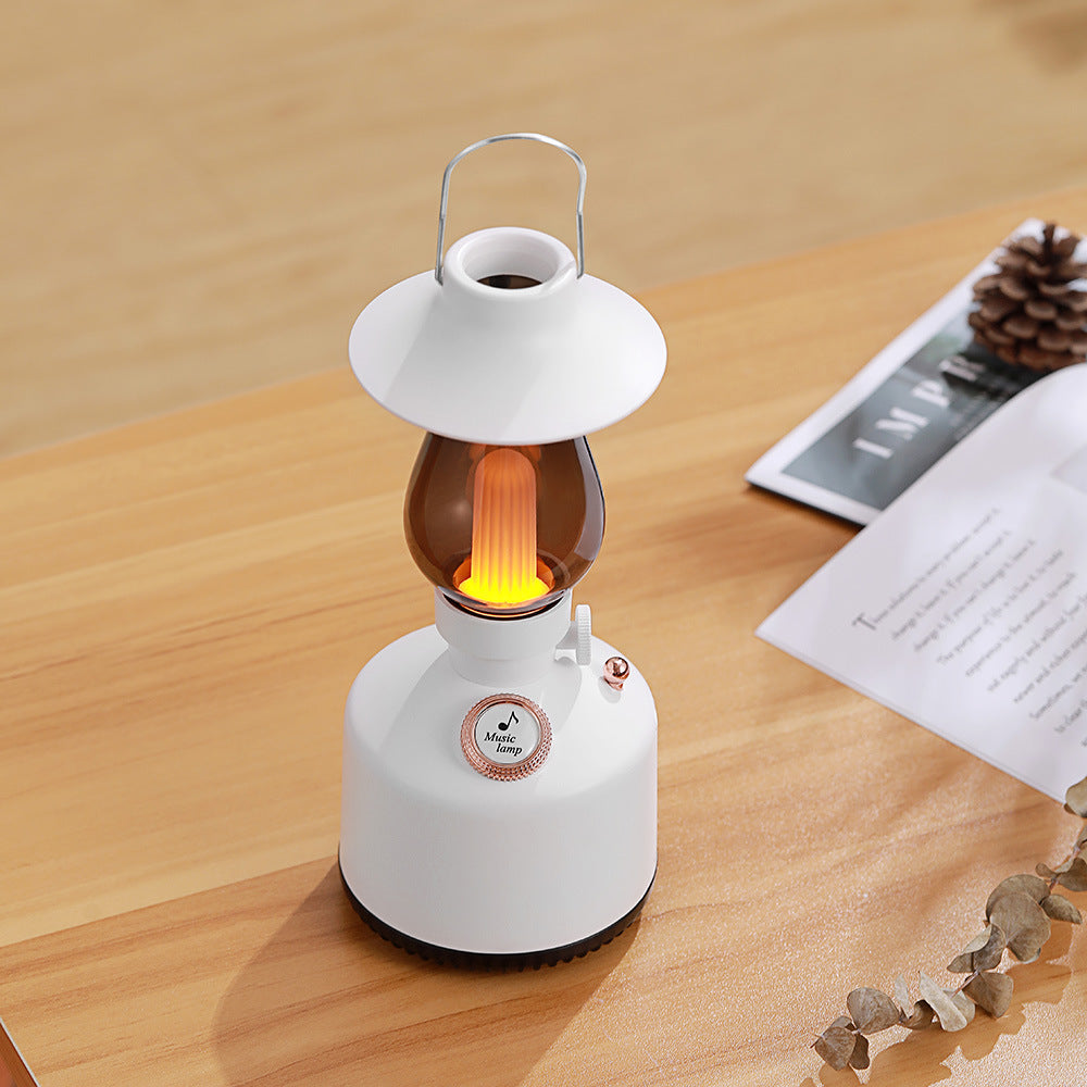 Small Bluetooth Speaker For Bedroom Bedside Atmosphere LED Light