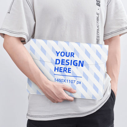 Create Your Own Horizontal Simple And Generous Leather Notebook Liner Bag