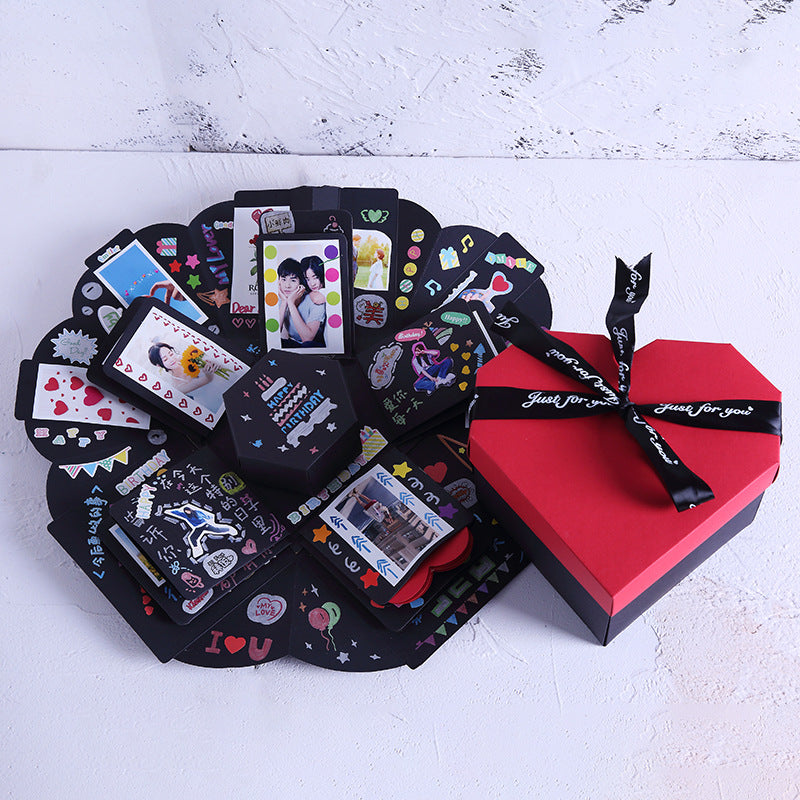 New Love Diy Photo Album Surprise Gift Box