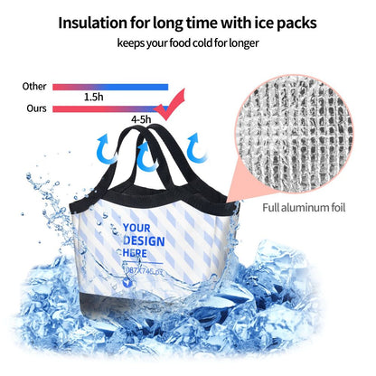 Dirt-resistant And Easy-to-clean Portable Thermal Insulation Lunch Bag