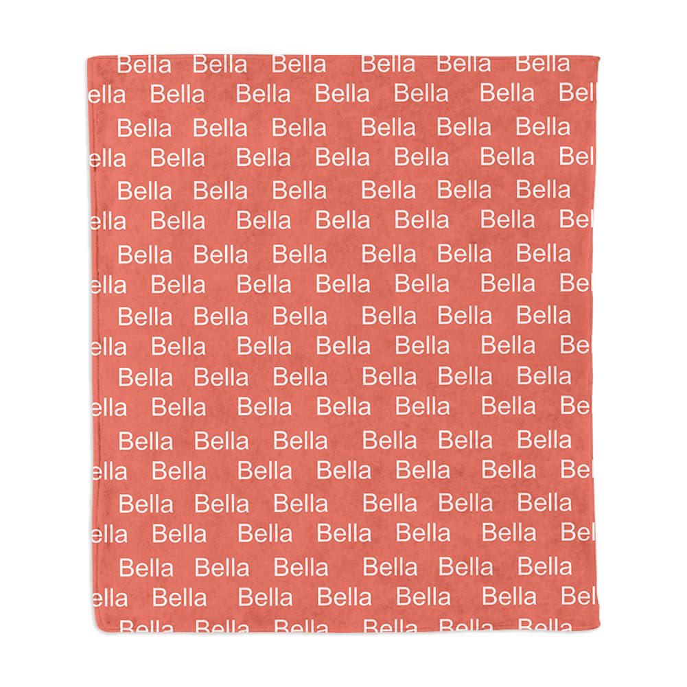 Personalized Name Blanket For Infants And Toddlers