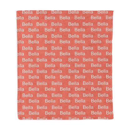 Personalized Name Blanket For Infants And Toddlers