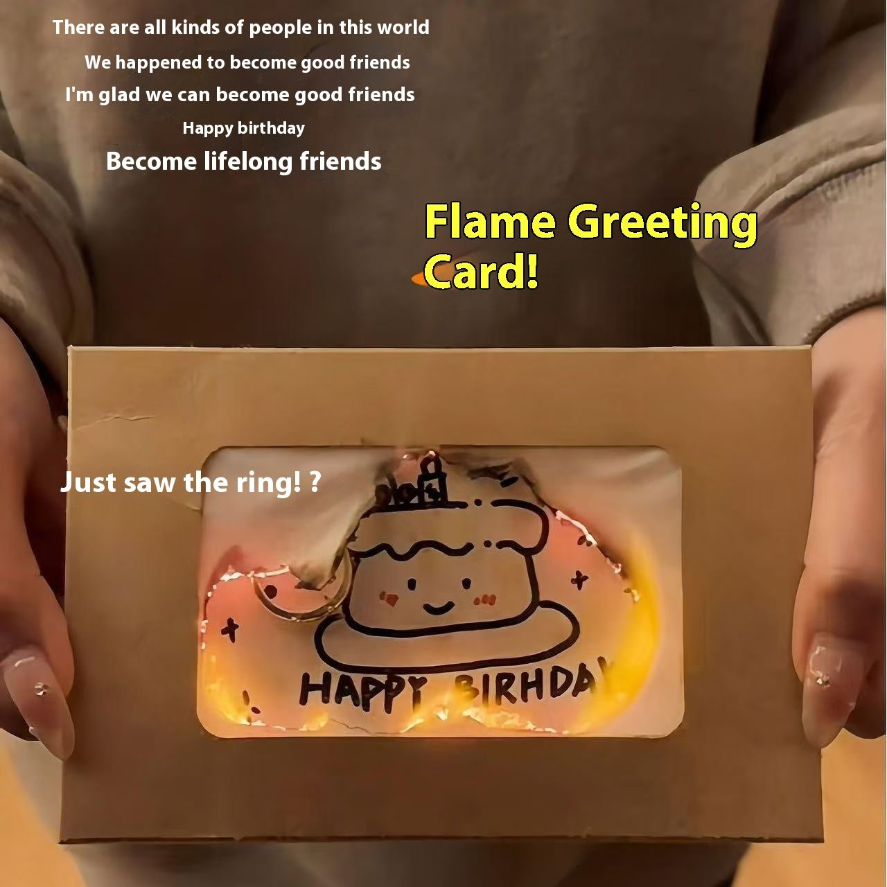 Handmade DIY Greeting Birthday Envelope Cartridge Material Package