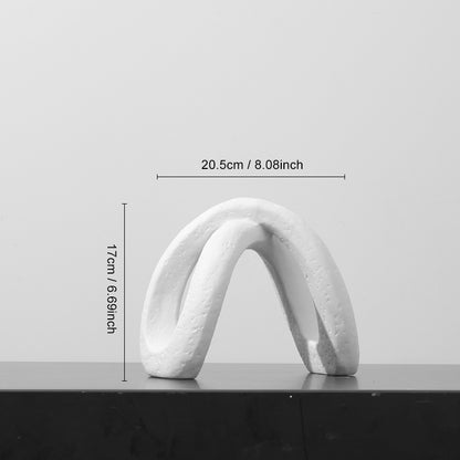 Simple Modern Creative Ceramic Vase Decoration Living Room Flower Arrangement