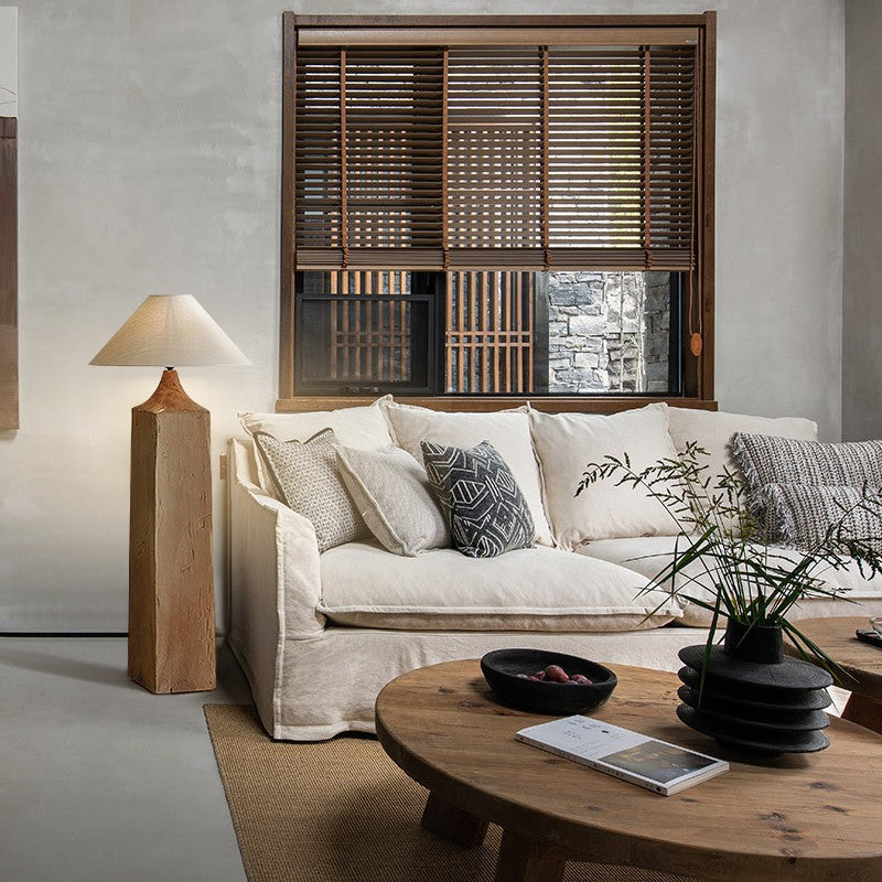 Silent Style Atmosphere Bed & Breakfast Chinese Solid Wood Living Room Table Lamp