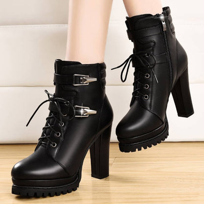 British Style High Heel Women Shoes - FLIPSTYLEZLLC