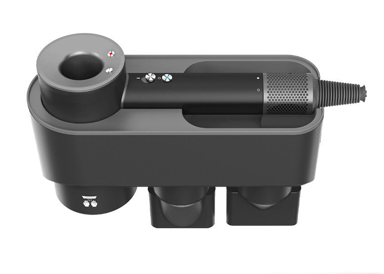 Hair Dryer Bracket Storage Rack Punch Free Cylinder