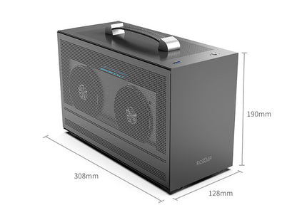 Three Hummingbird Portable DIY Mini Desktop Computer for Home Office Use