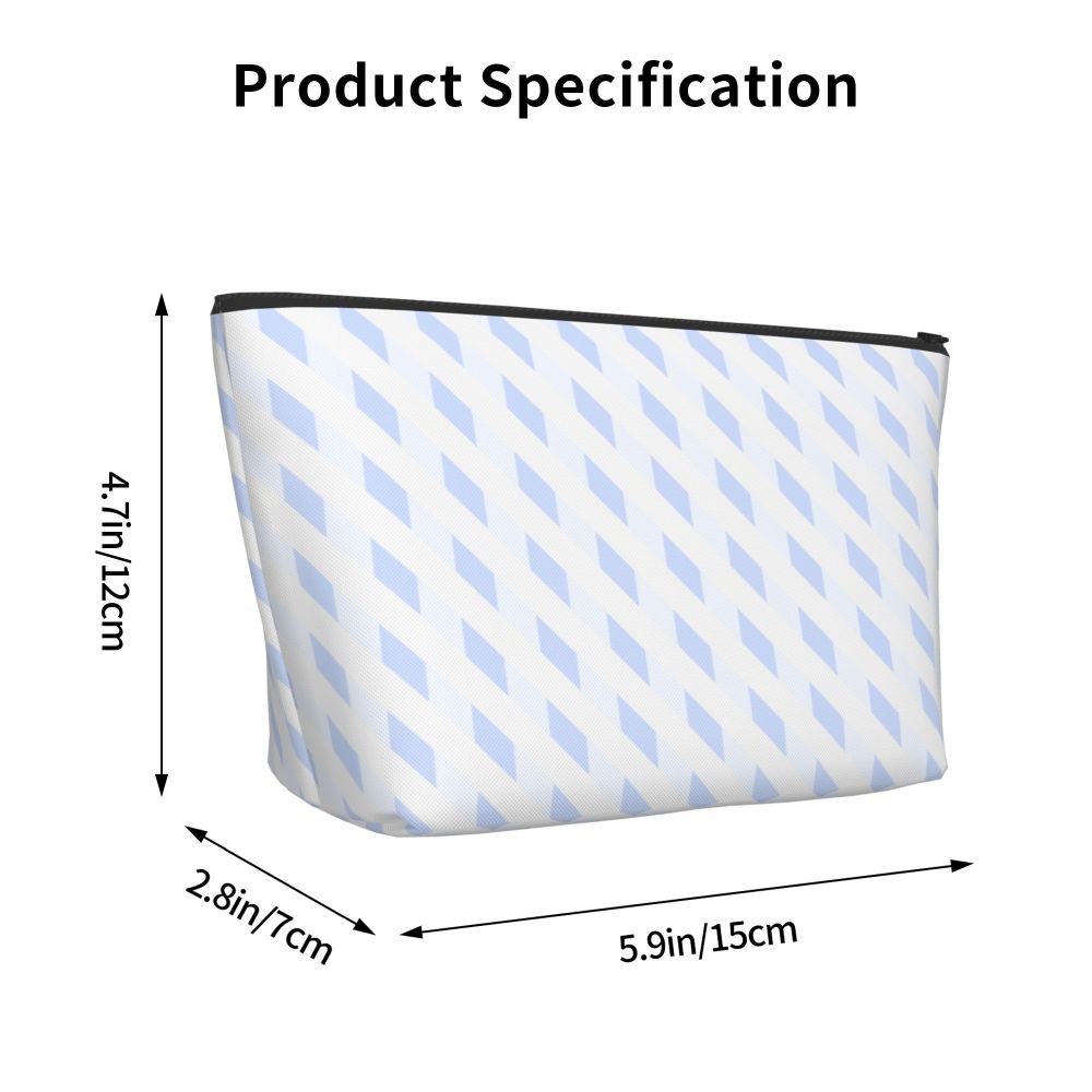 Trapezoidal Light Portable Makeup Storage Bag