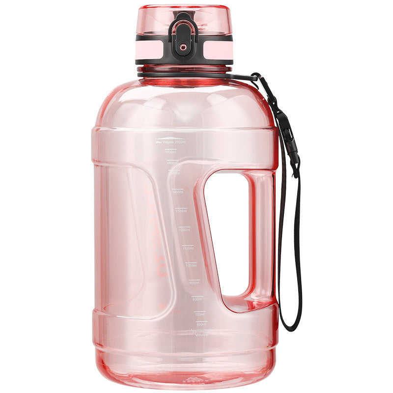 Stylish And Personalized Water Bottle With Big Belly Cup