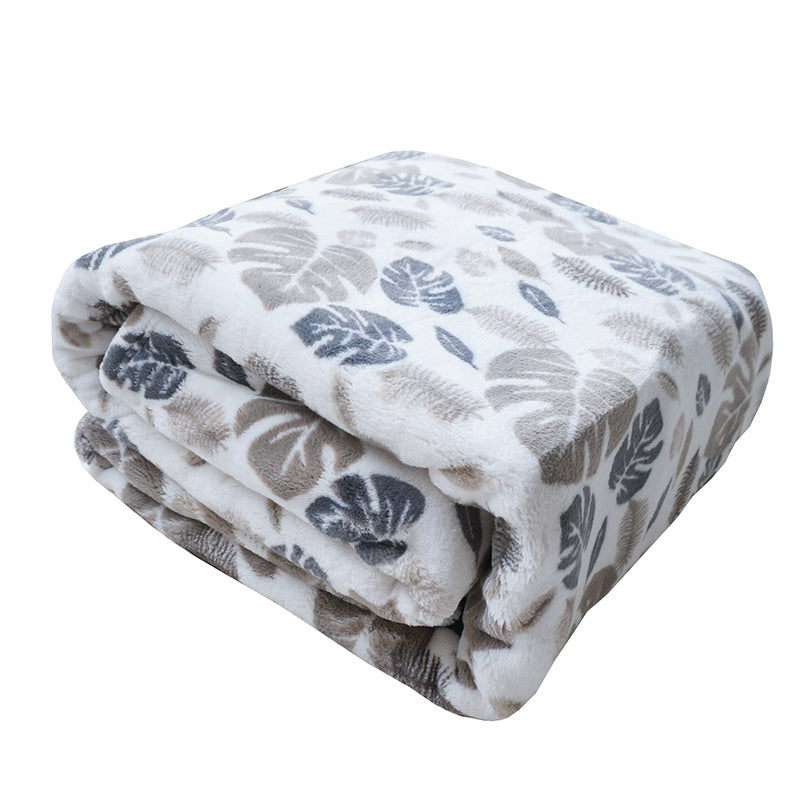 Facecloth Print Winter Lunch Blanket