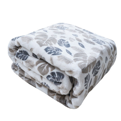 Facecloth Print Winter Lunch Blanket