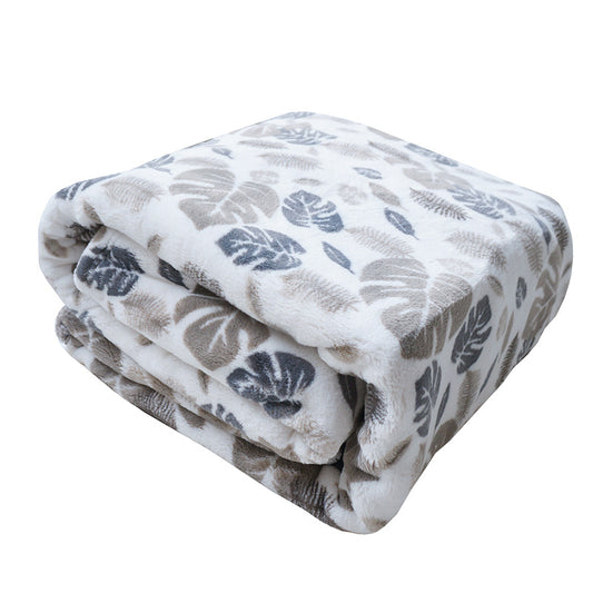 Facecloth Print Winter Lunch Blanket