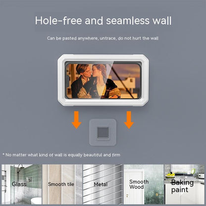 Rotating Collapsible Wall Hanging Desktop Mobile Phone Box