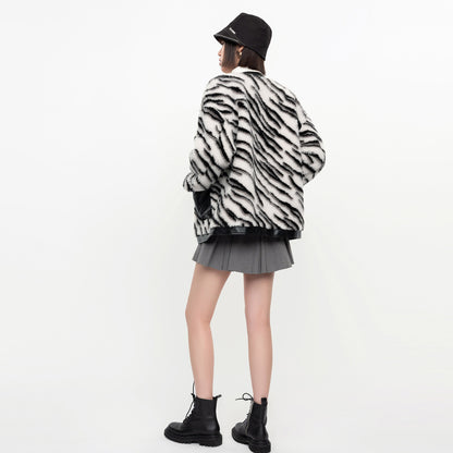 Fashion Winter New Pattern Fur Coat