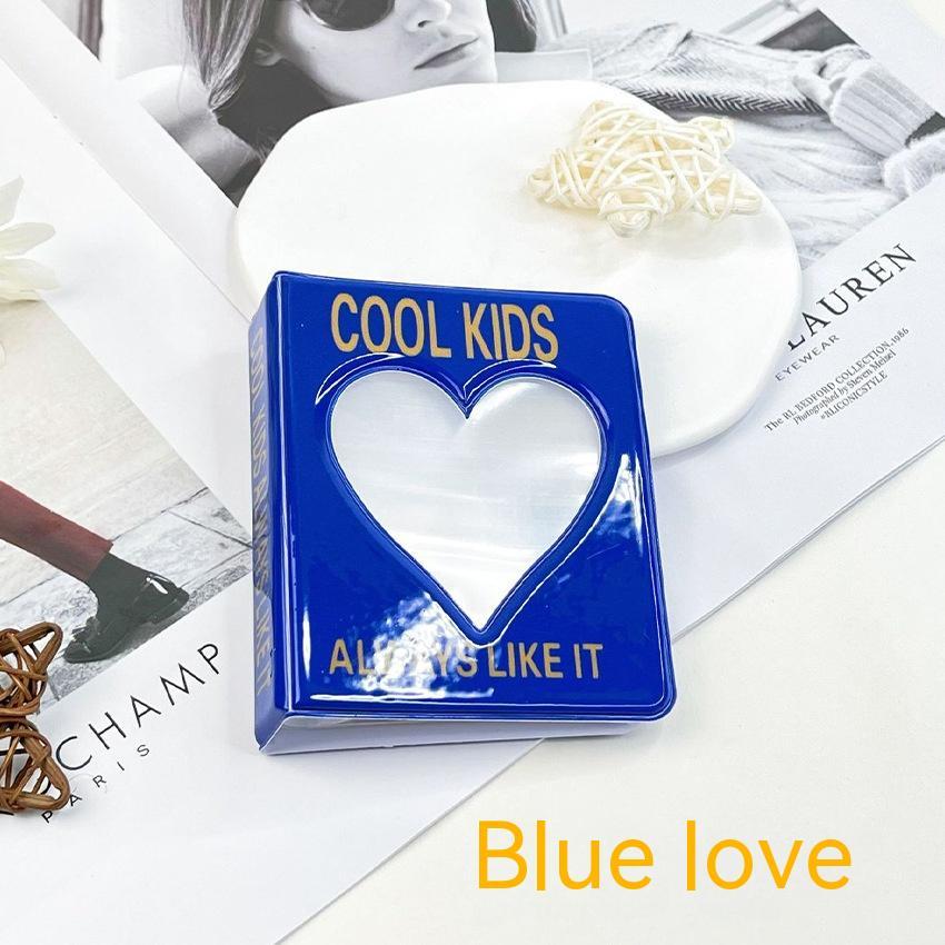 Cutout Love Mini Plug-in Album Business Card Album