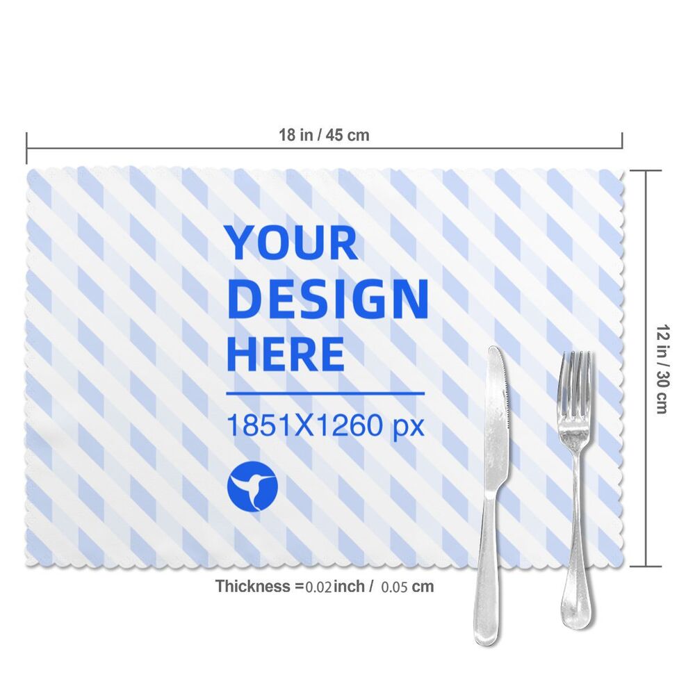 6pcs Oil Resistant Insulated Plate Mats