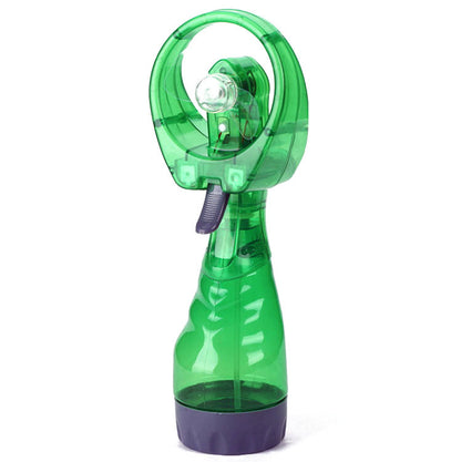 AA Battery Plus Ice With Water Fan Creative Electric Fan For Student Travel