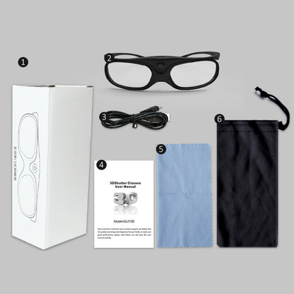 LCD Lens Bluetooth XGIMI 3D Glasses