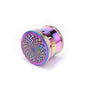 Creative Colorful Drum-shaped Abstract Pattern Smoke Grinder