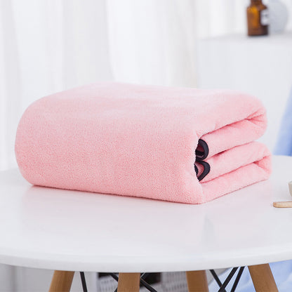 Coral Fleece Adult Household Absorbent Soft Bath Towel
