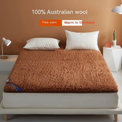 Household Winter Warm Pad Mattress Lambswool Mattress Single Winter Thickening