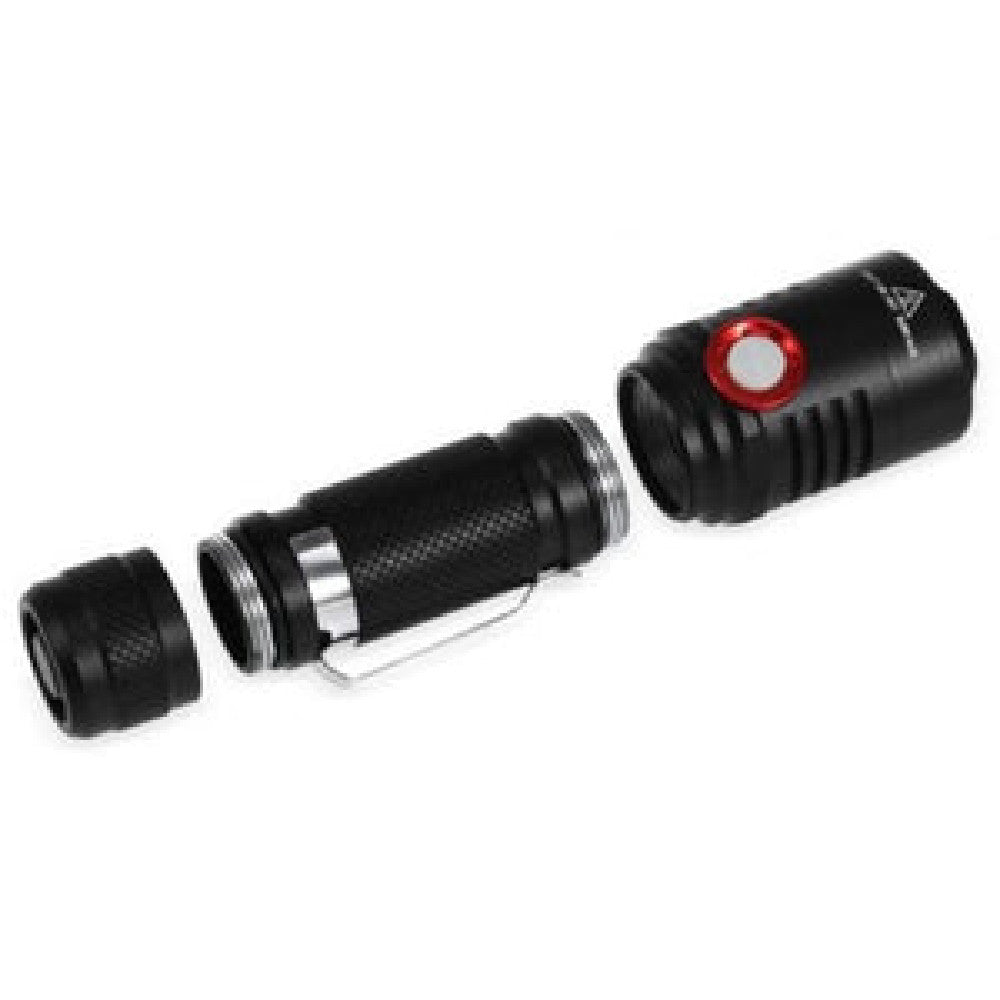 New Aluminum Alloy Rechargeable Flashlight