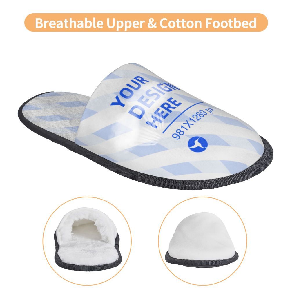 Autumn Winter Home Indoor Cotton Slippers