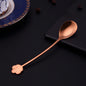 304 Stainless Steel Spoon Gold Plated Dessert Spoon Coffee Stir Spoon Stainless Steel Ice Bar Spoon