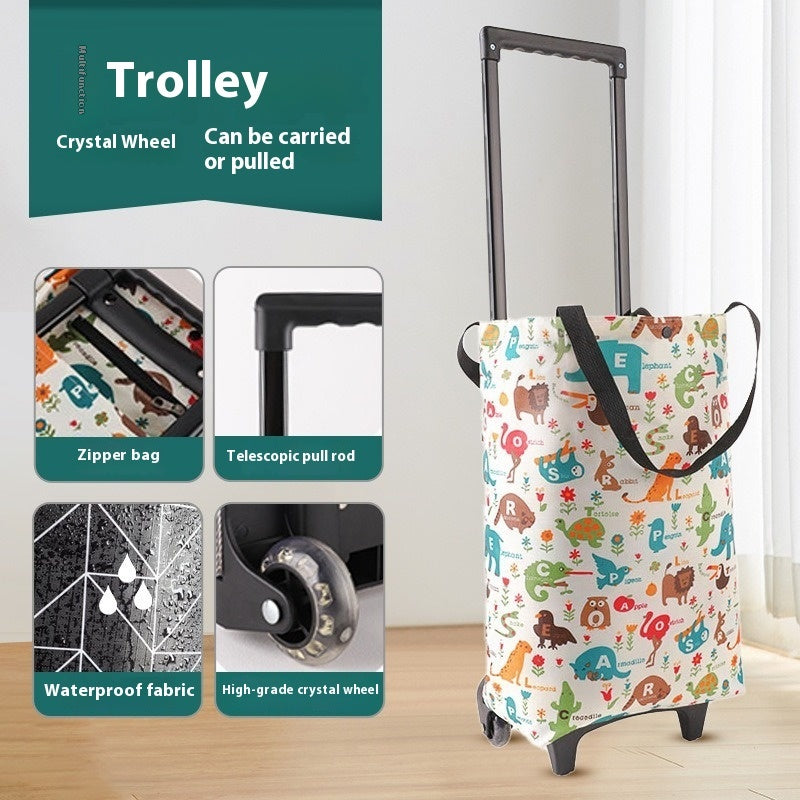 Bold Trolley Shopping Cart Foldable Household
