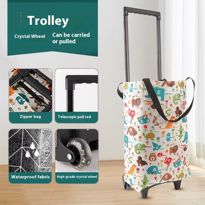 Bold Trolley Shopping Cart Foldable Household