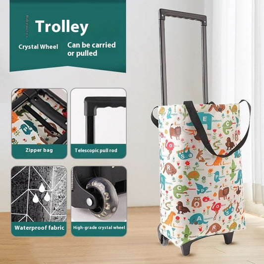 Bold Trolley Shopping Cart Foldable Household