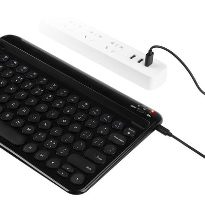 Bluetooth Keyboard Android Can Connect To Mobile Phone Tablet Notebook Mute Cute